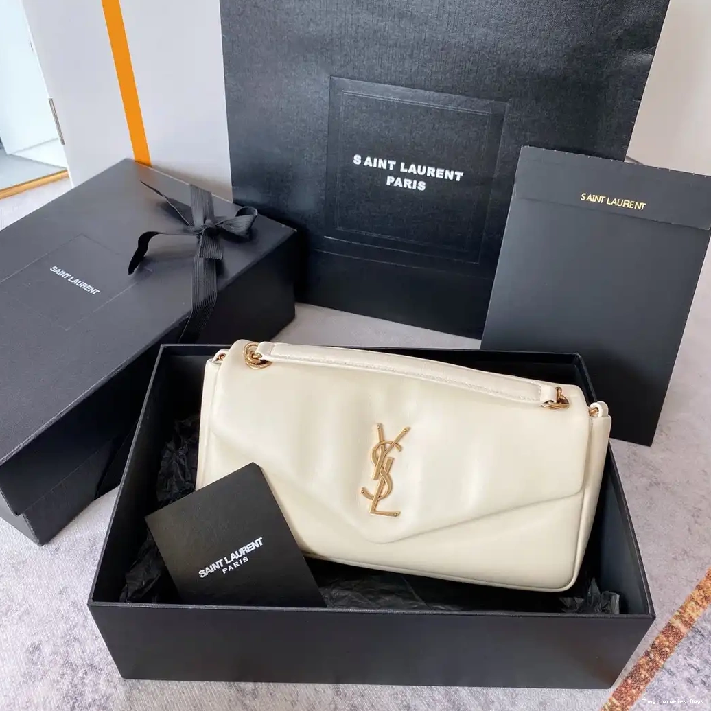 Tony Luxuries YSL IN PLUNGED LAMBSKIN CALYPSO 0620